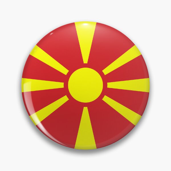 Item preview, North Macedonia Flag - Sun of Liberty & Balkan Heritage designed and sold by NTGUILTY.