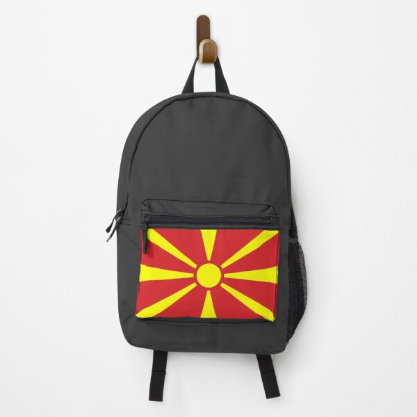 Item preview, North Macedonia Flag - Sun of Liberty & Balkan Heritage designed and sold by NTGUILTY.