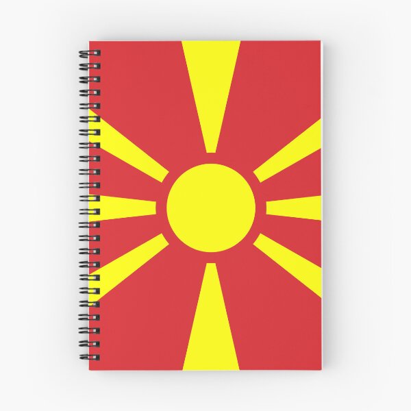 Item preview, North Macedonia Flag - Sun of Liberty & Balkan Heritage designed and sold by NTGUILTY.
