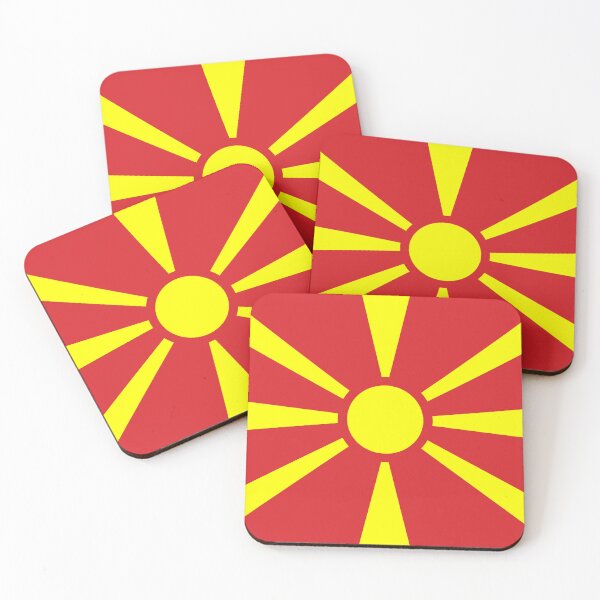 Item preview, North Macedonia Flag - Sun of Liberty & Balkan Heritage designed and sold by NTGUILTY.