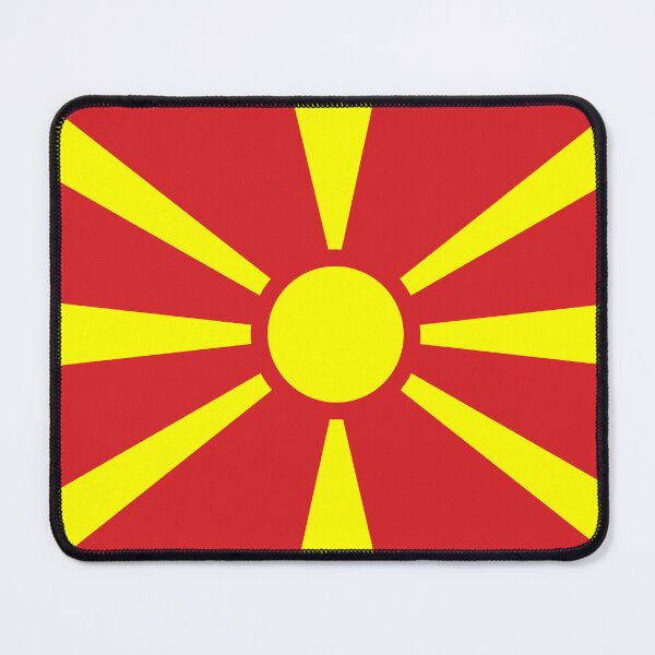Item preview, North Macedonia Flag - Sun of Liberty & Balkan Heritage designed and sold by NTGUILTY.