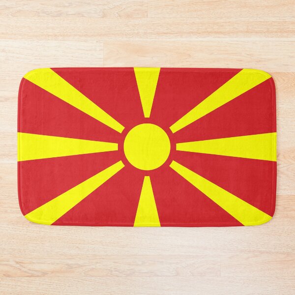 Item preview, North Macedonia Flag - Sun of Liberty & Balkan Heritage designed and sold by NTGUILTY.