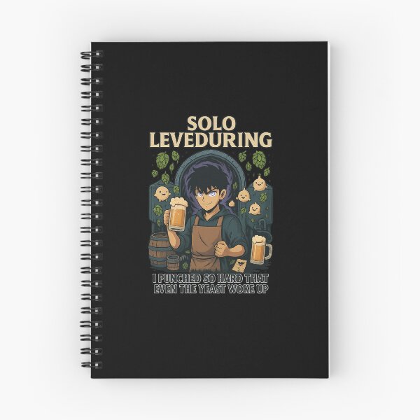 Item preview, Solo Leveduring – Anime Beer Brewing Shirt | Craft Beer Geek & Yeast Humor Design designed and sold by Hop in the Veins.