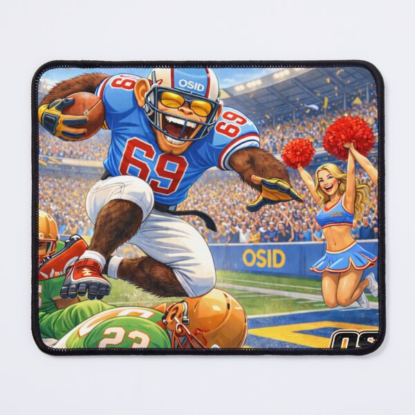Item preview, OSID Game Breaker – Mayhem Monkey Football Run designed and sold by 131Mayhem.