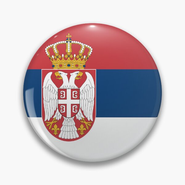 Item preview, Serbia National Flag - Serbian Pride & Balkan Heritage designed and sold by NTGUILTY.