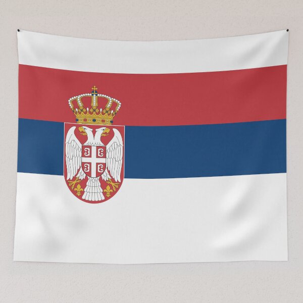 Item preview, Serbia National Flag - Serbian Pride & Balkan Heritage designed and sold by NTGUILTY.