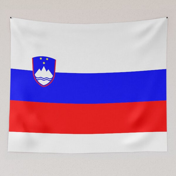 Item preview, Slovenia National Flag - Slovenian Pride & Alpine Adriatic Heritage designed and sold by NTGUILTY.