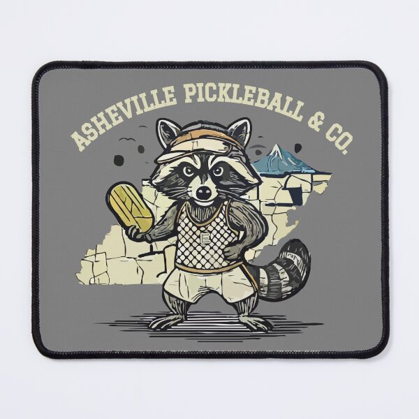 Item preview, Asheville Pickleball Social Club - Retro Raccoon Vintage T-Shirt designed and sold by SNMKC.