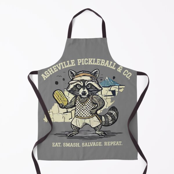 Item preview, Asheville Pickleball Social Club - Retro Raccoon Vintage T-Shirt designed and sold by SNMKC.
