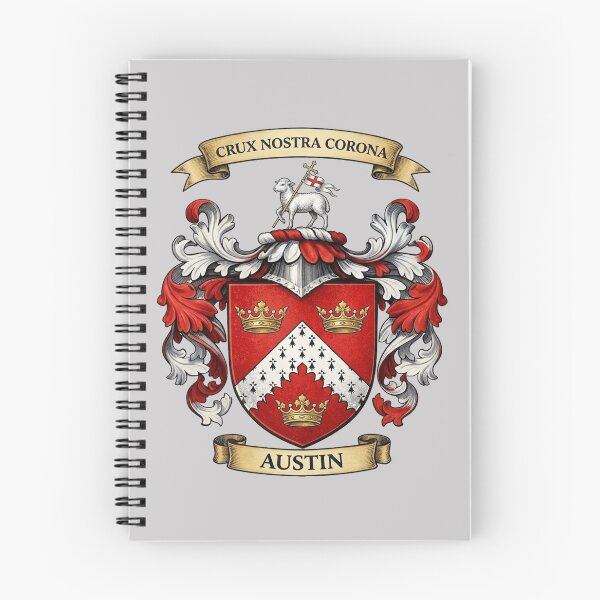 Item preview, The Austin Family Coat of Arms designed and sold by BagTown Clans.