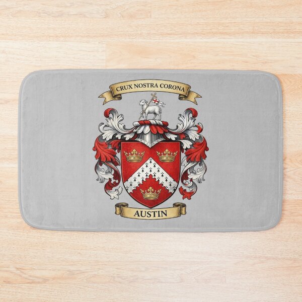 Item preview, The Austin Family Coat of Arms designed and sold by BagTown Clans.