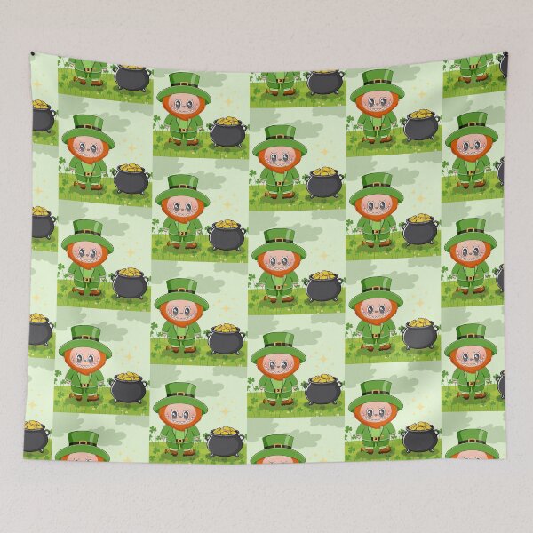 Item preview, St. Patrick’s Day Labubu designed and sold by MirasolCyShop.
