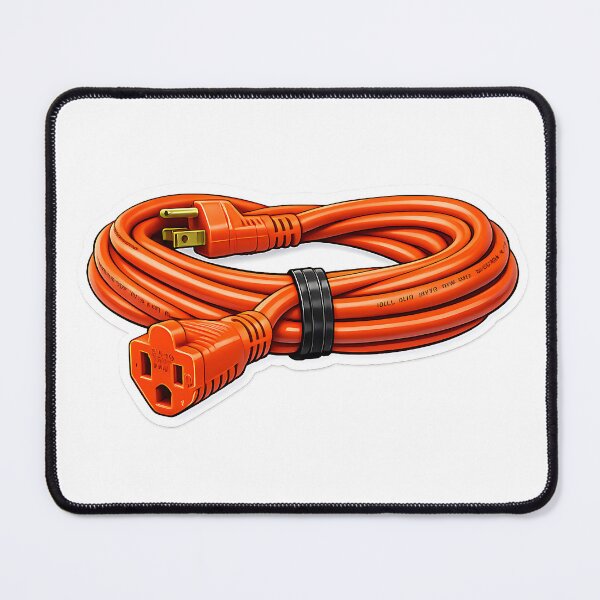 Item preview, Extension Cord Sticker | Electrician Design designed and sold by Lifesaprint.