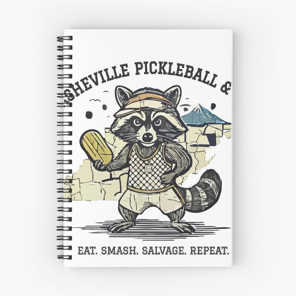 Item preview, Asheville Pickleball Social Club - Retro Raccoon Vintage T-Shirt designed and sold by SNMKC.