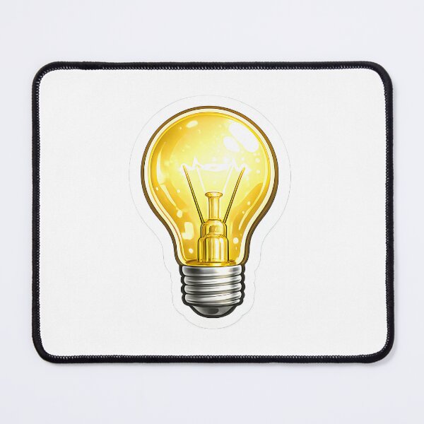 Item preview, Light Bulb Sticker | Electrician Design designed and sold by Lifesaprint.
