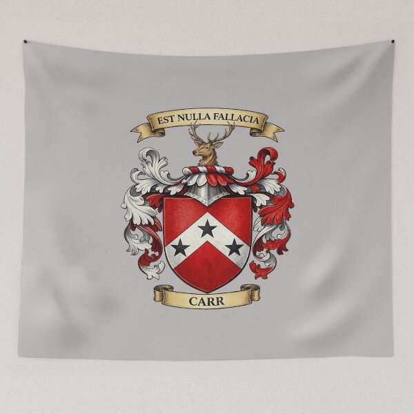 Item preview, The Carr Family Coat of Arms designed and sold by BagTown Clans.