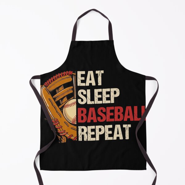 Item preview, Eat Sleep Baseball Repeat Shirt designed and sold by KIROSALS.