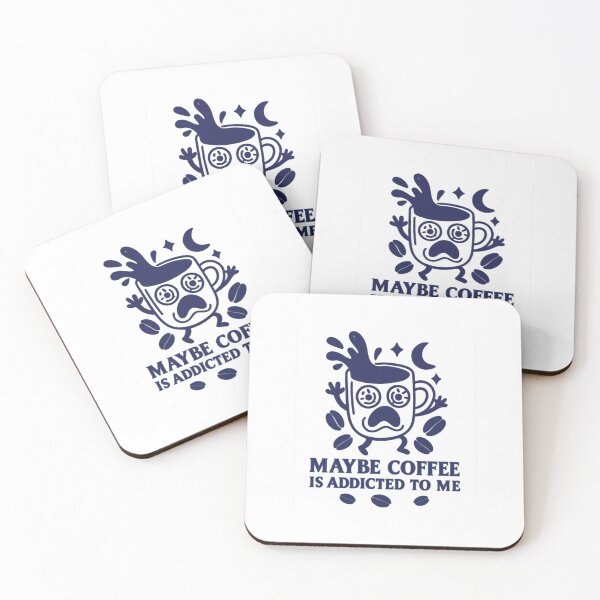 Item preview, Maybe coffee is addicted to me designed and sold by LuveraxArt.