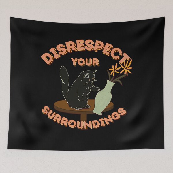 Item preview,  Disrespect Your Surroundings (Original Black) designed and sold by kar779.