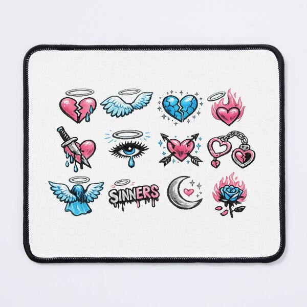 Item preview, Halos & Heartbreak sticker set 1 designed and sold by AliceXtasy.