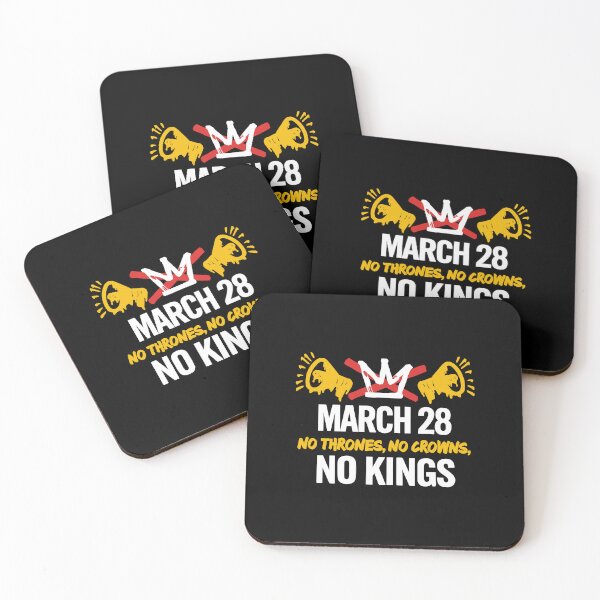 Item preview, No Kings in America March 28 202 designed and sold by DexertimaArt.