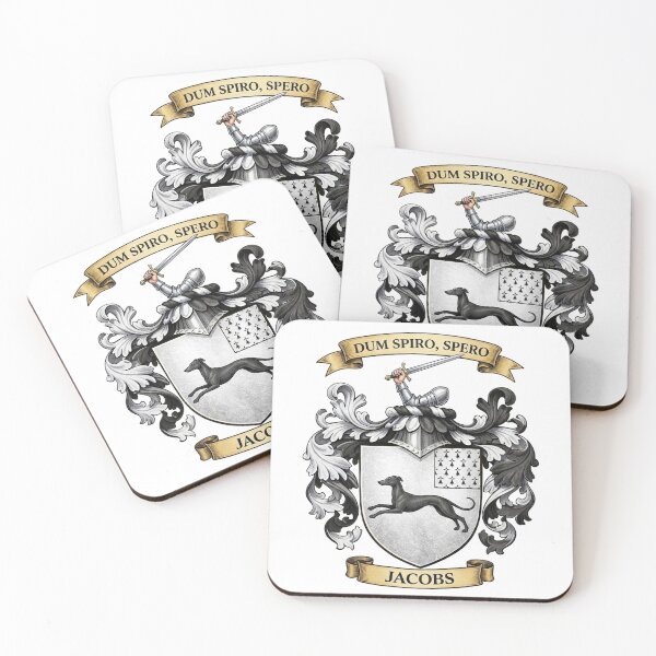 Item preview, The Jacobs Family Coat of Arms designed and sold by BagTown Clans.