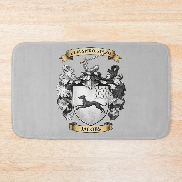 Item preview, The Jacobs Family Coat of Arms designed and sold by BagTown Clans.