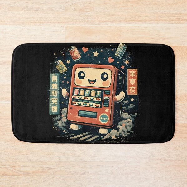 Item preview, Kawaii Tokyo Vending Machine Cute Japan Mascot Retro Japanese Aesthetic designed and sold by VaporTokyo.