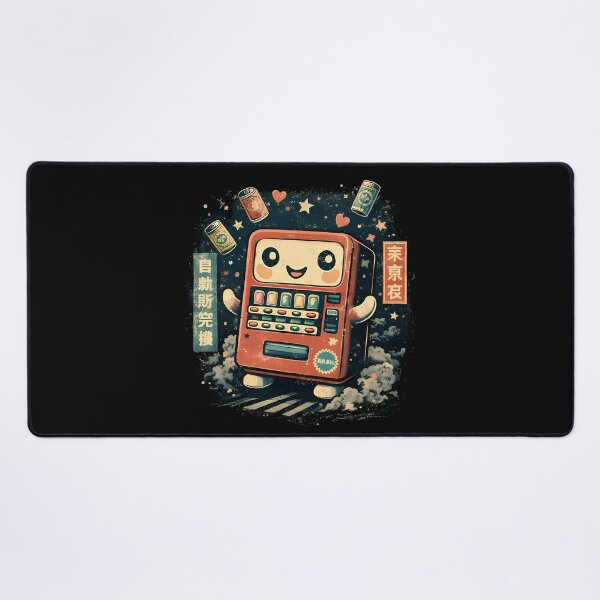 Item preview, Kawaii Tokyo Vending Machine Cute Japan Mascot Retro Japanese Aesthetic designed and sold by VaporTokyo.