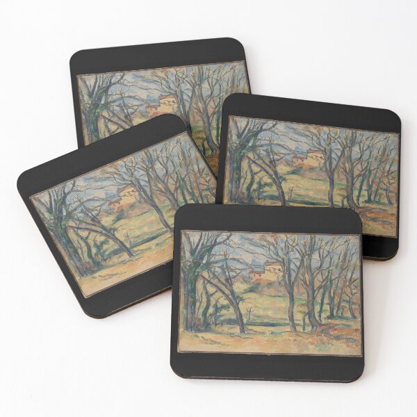 Item preview, Trees and Houses Near the Jas de Bouffan by Paul Cézanne designed and sold by AnimaliaStar.