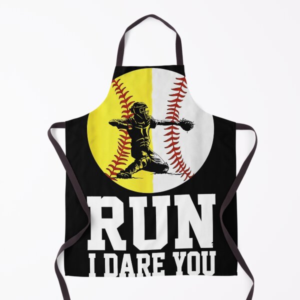 Item preview, Run I Dare You Softball Shirt designed and sold by KIROSALS.