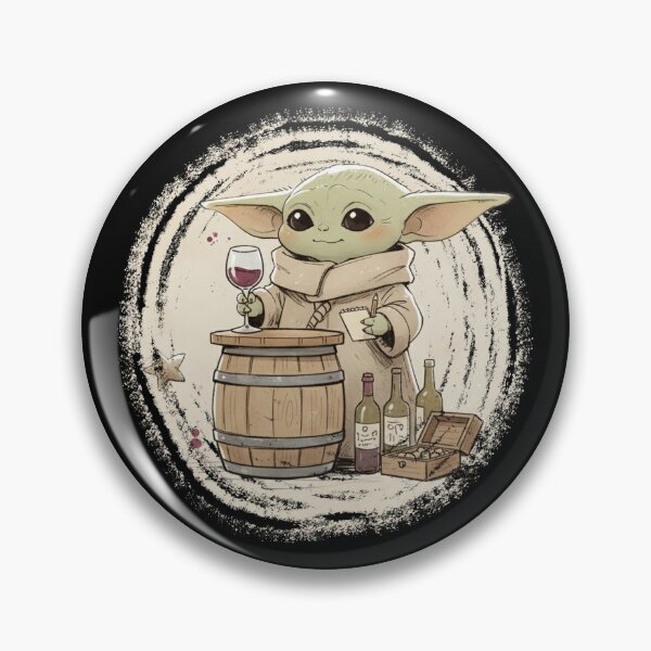 Item preview, BABY YODA SOMMELIER designed and sold by LIS AND MELIVERSO.