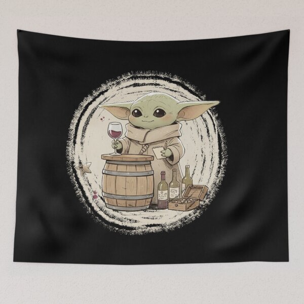 Item preview, BABY YODA SOMMELIER designed and sold by LIS AND MELIVERSO.