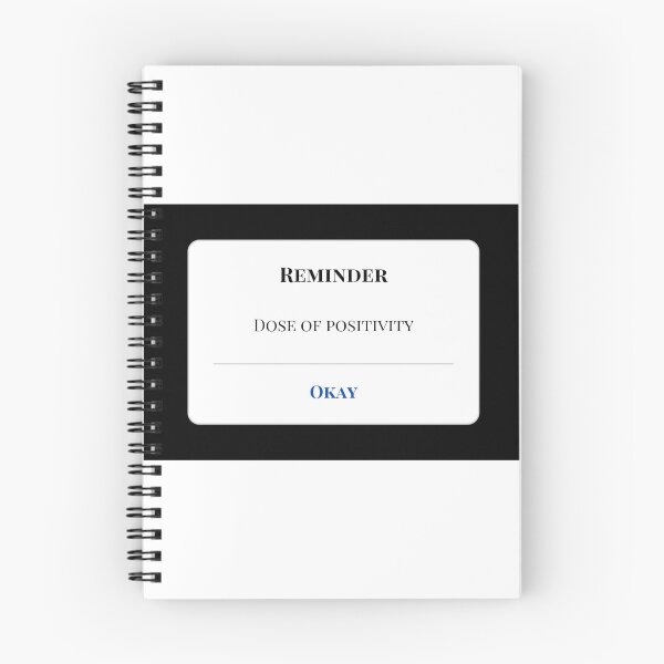 Item preview, Dose of positivity digital reminder pop-up art designed and sold by WhiteCoatPrints.