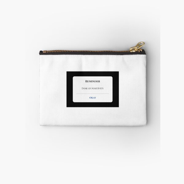 Item preview, Dose of positivity digital reminder pop-up art designed and sold by WhiteCoatPrints.