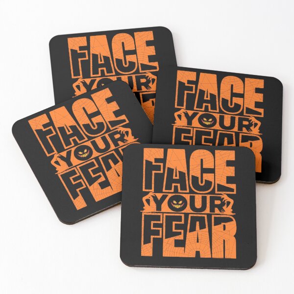 Item preview, Face Your Fear Halloween Aesthetic designed and sold by MAGDY CANVAS.