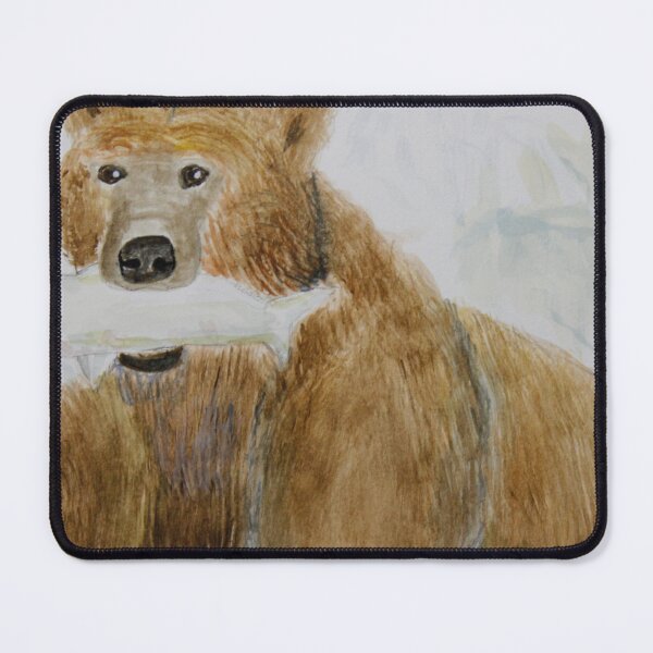 Item preview, Fishing Bear designed and sold by CreativeMatthew.