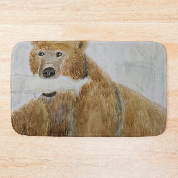 Item preview, Fishing Bear designed and sold by CreativeMatthew.