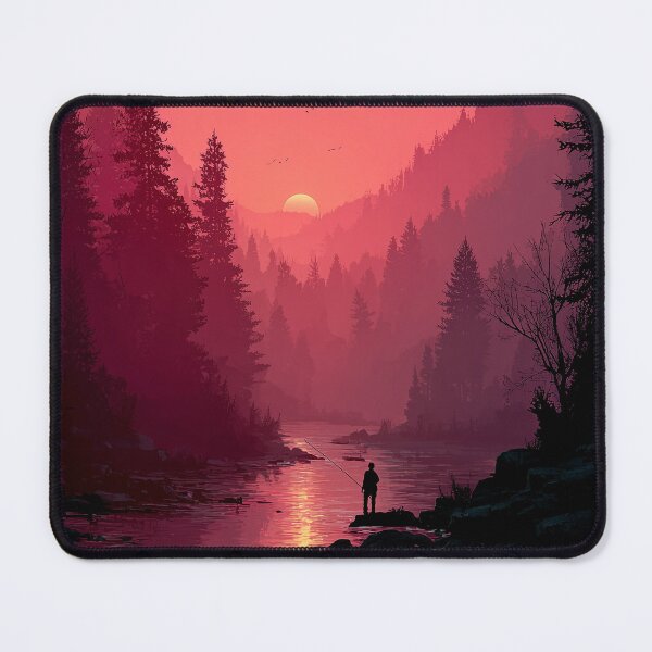 Item preview, Sunrise on the river designed and sold by Thingstolike.