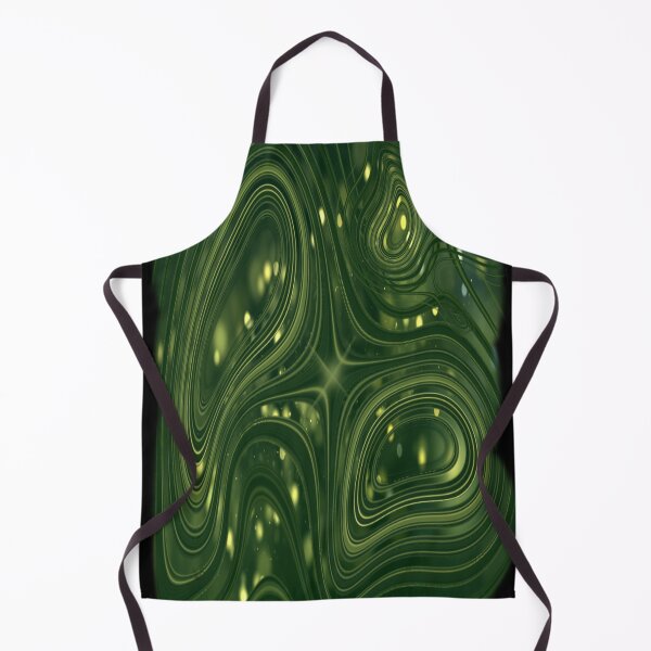 Aperçu de l'œuvre Œuvre d'art abstraite Green Chaos créée et vendue par MSM Designs.
