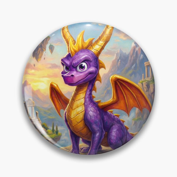 Item preview, Spyro the Dragon: Painterly landscape designed and sold by LiteTH.