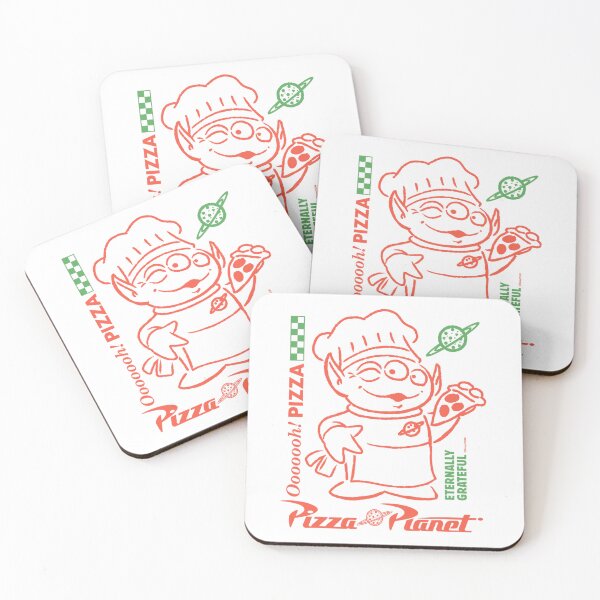 Item preview, Alien Ooooooh! Pizza Planet Art designed and sold by JaidyKris.