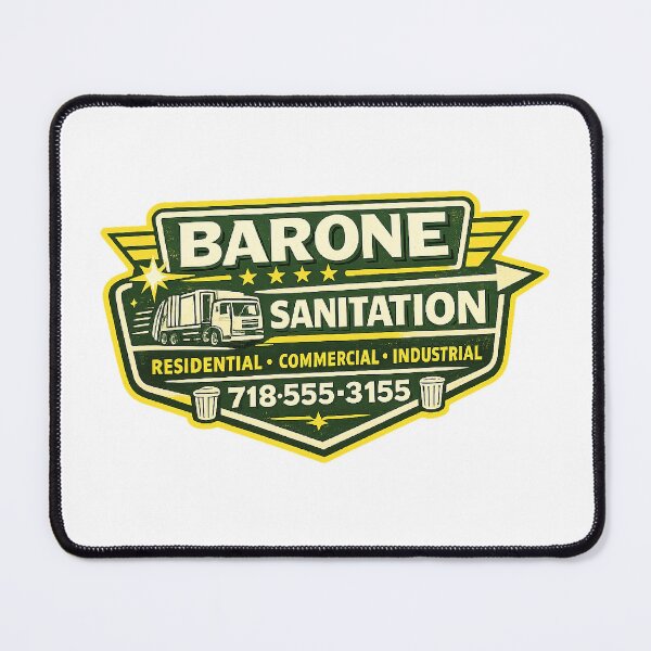 Item preview, Retro Sanitation Company Badge Garbage Truck  designed and sold by The Junto Shop.