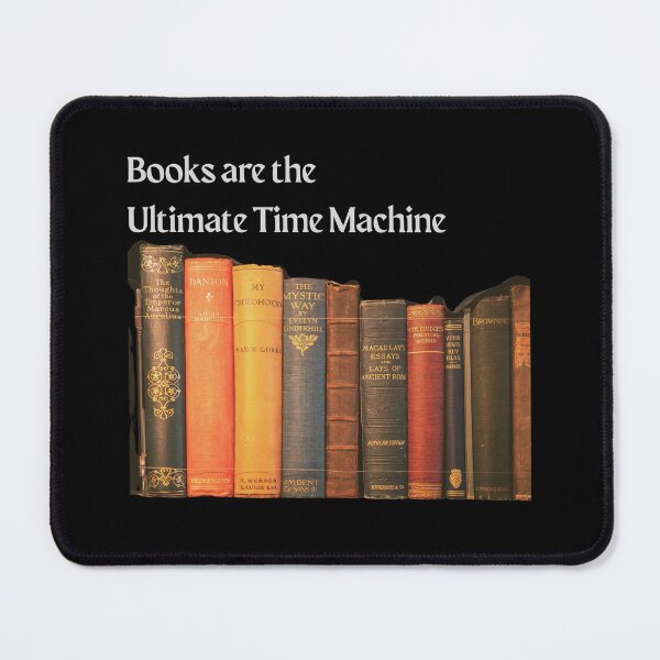 Item preview, Books are the Ultimate Time Machine designed and sold by Planet Agora.