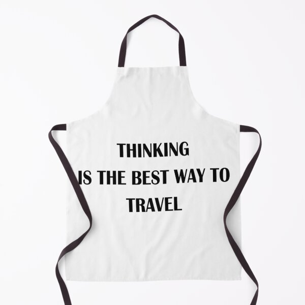Item preview, Thinking is The Best Way To Travel designed and sold by oceantospace.