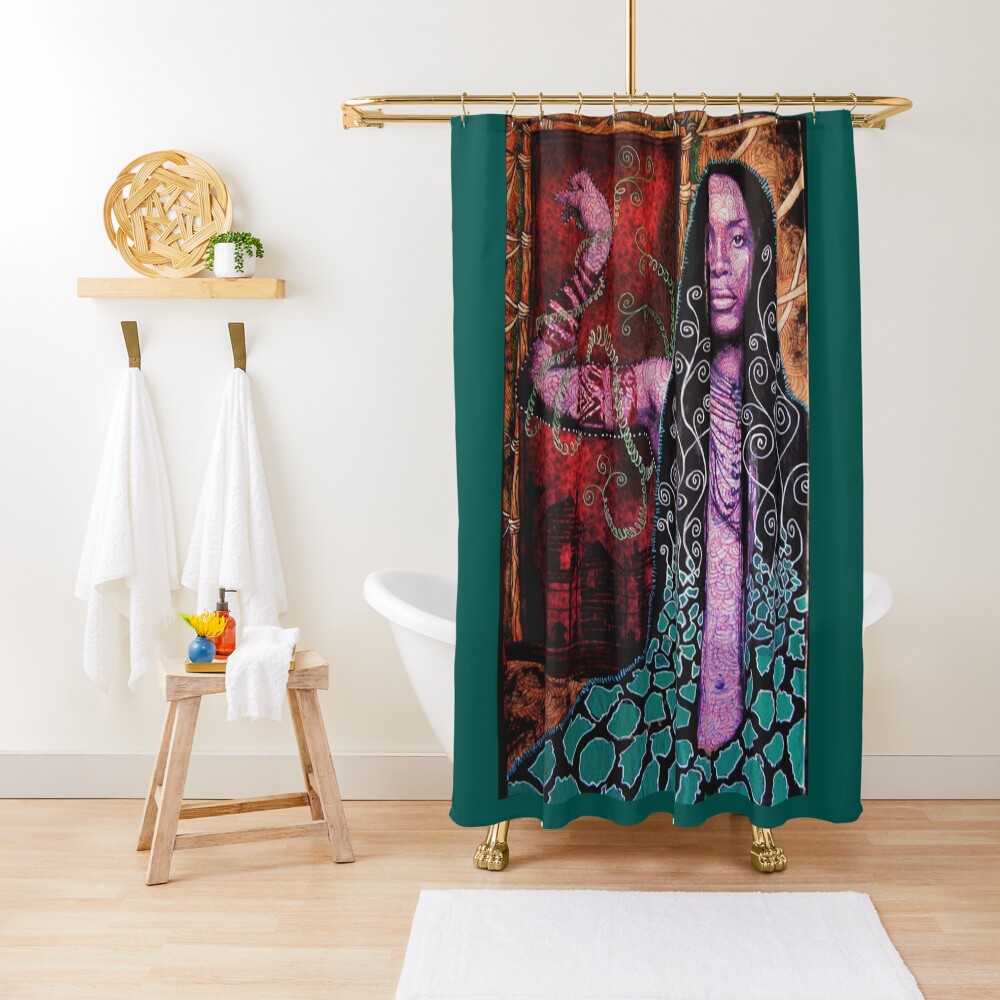 Item preview, Shower Curtain designed and sold by ffffred.