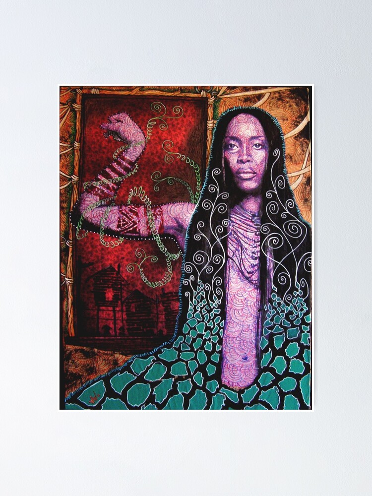 Thumbnail 1 of 3, Poster, Badu designed and sold by ffffred.