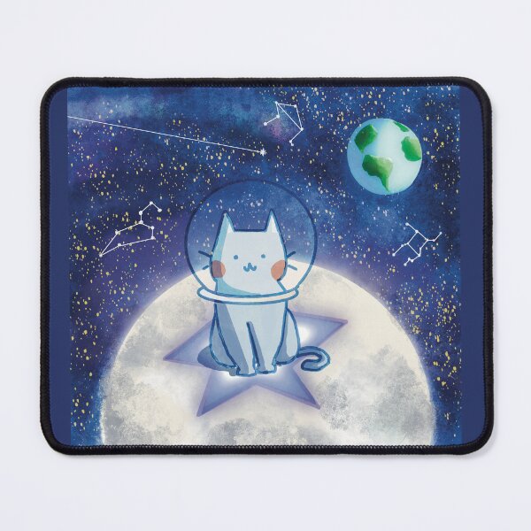 Item preview, Cat in Outer Space Zodiacs designed and sold by YanxiArts.