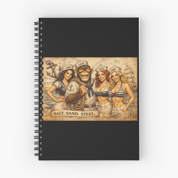 Item preview, Salt. Sand. Steel. – Vintage Sailor Pin-Up Design designed and sold by 131Mayhem.