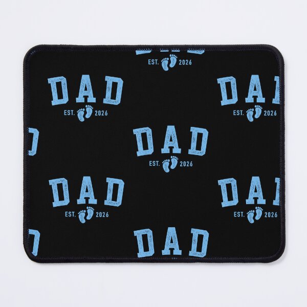 Item preview, First Time Dad Est 2026 Blue Baby Feet  Boy Daddy designed and sold by Goleon12.